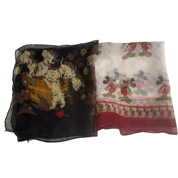 Disney Sheer Vintage Scarfs - Picture 1 of 12